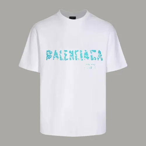 Balenciaga Luxury Brand Women Mens Short Sleeve T-Shirt   