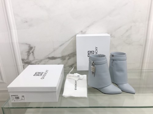 Givenchy Womens Shoes Boots Fashion Type Luxury Brand GIVENCHY BOOTS IN LEATHER with Original Box