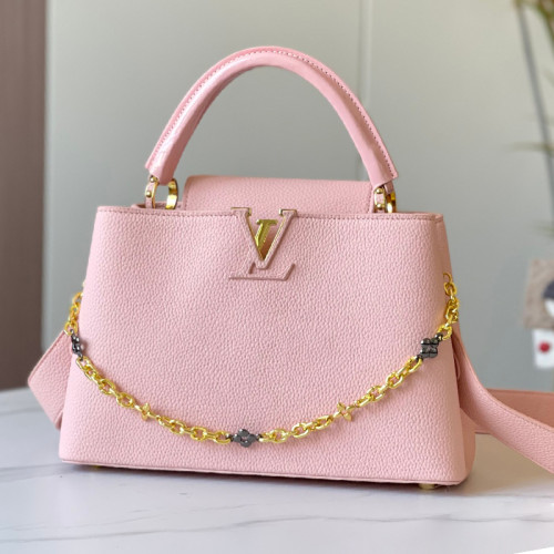 Louis Vuitton Womens Bags Handbags Luxury Brand CAPUCINES Leather Messenger Shoulder Bags M59209