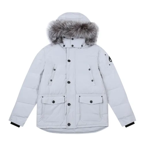 Moose Knuckles Design Mens Womens Winter Windprood Down Jackets Keep Warm 90% White Duck Down Thick