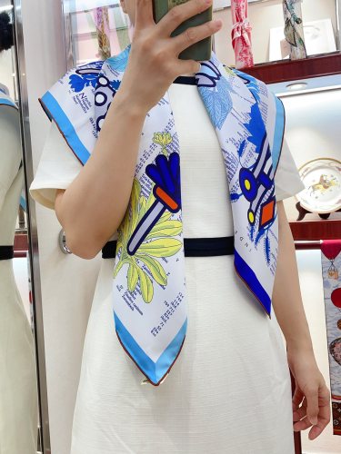 Hermes Scarves Womens Fashion Scarf Shawl 097