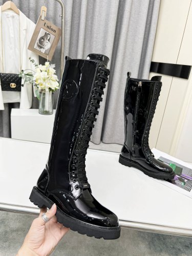 Louis Vuitton Women Shoes Boots Luxury Brand TERRITORY FLAT HIGH RANGER without Original Box 1AAC71