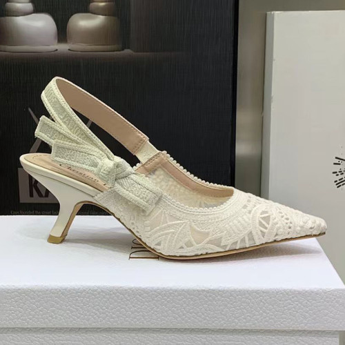 Dior Women Shoes Pumps Luxury Design Fashion Type 6.5cm High Heel Shoes for Wedding Style J'ADIOR SLINGBACK PUMP with Original Box Whatsapp 