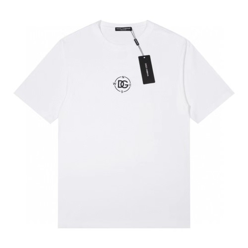 Dolce&Gabbana Luxury Brand Women Mens Short Sleeve T-Shirt   