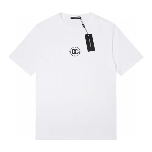 Dolce&Gabbana Luxury Brand Women Mens Short Sleeve T-Shirt   