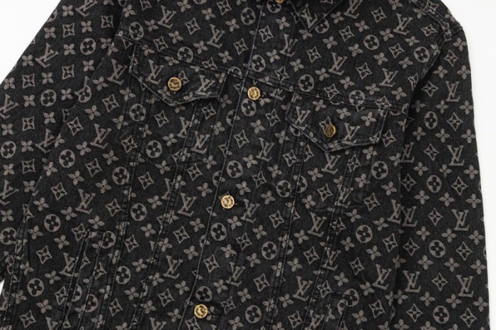 Louis Vuitton Men Womens Jackets Denim Luxury Brand Mens Jackets Top Quality   