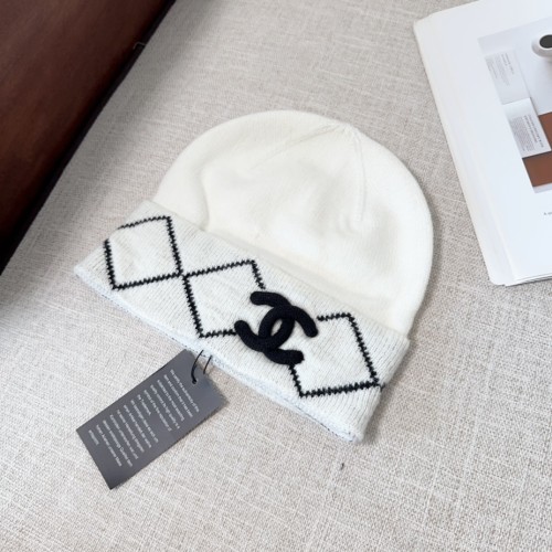 Chanel Womens Hats Luxury Brand Knit Hat with Original Box  