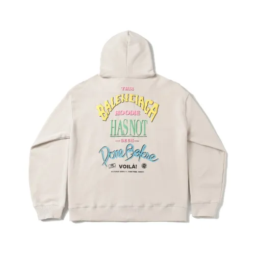Balenciaga Womens Mens Long Sleeve Zip Hoodie Sweatshirt Hoodies Luxury Brand Mens Sweatshirt   