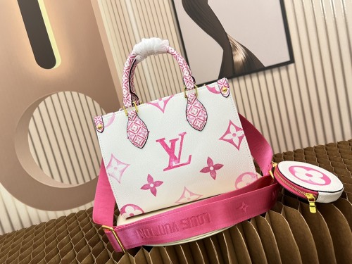 Louis Vuitton Womens Bags Handbags Luxury Brand LV ONTHEGO PM M58956 Handbags for Women with Original Box  