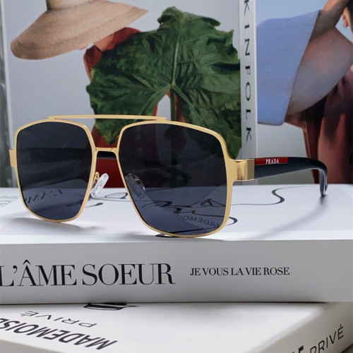 Prada Sunglasses Luxury Brand Men Womens Sunglasses with Original Box  
