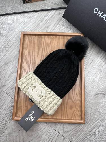 Chanel Womens Hats Luxury Brand Knit Hat with Original Box  