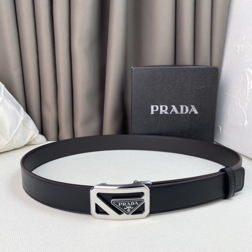 Prada Mens Belt Luxury Brand Fashion Men Belts with Original Box