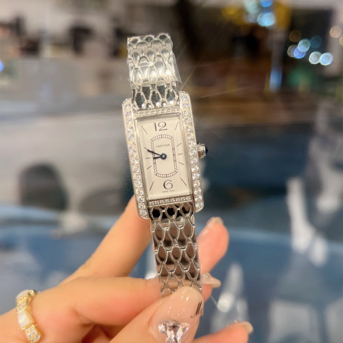 Cartier Womens Watch Luxury Brand Design Fashion Type with Original Box