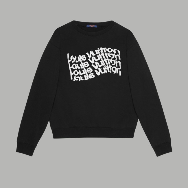 Louis Vuitton Womens Mens Long Sleeve Sweatshirt Luxury Brand Mens Sweatshirts   