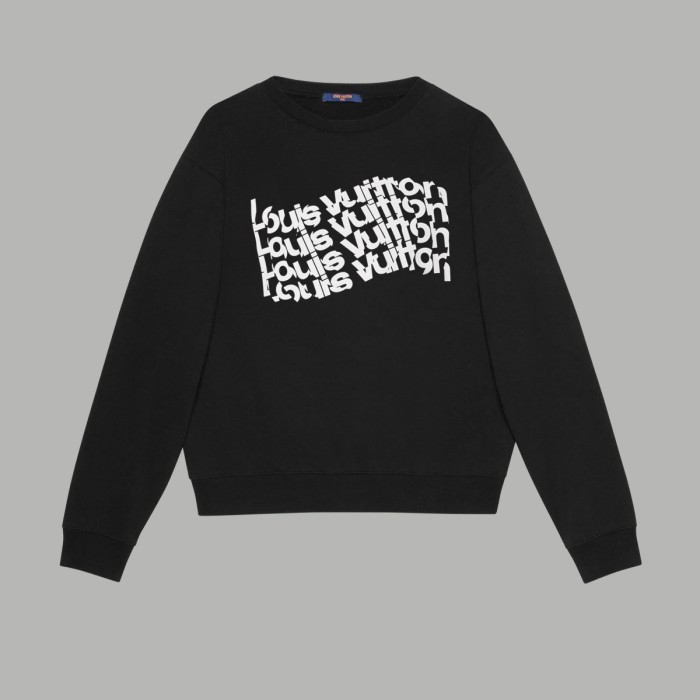 Louis Vuitton Womens Mens Long Sleeve Sweatshirt Luxury Brand Mens Sweatshirts   