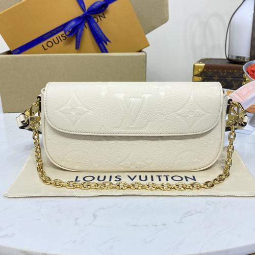 Louis Vuitton Womens Bags Luxury Brand Fashion Type Louis Vuitton Wallet On Chain Ivy M82154 with Original Box  