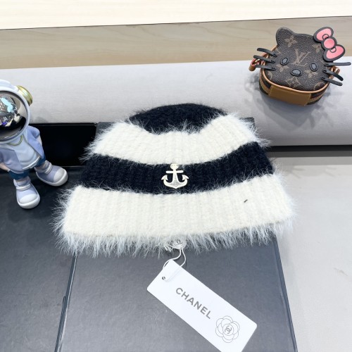 Chanel Womens Hats Luxury Brand Knit Hat with Original Box  