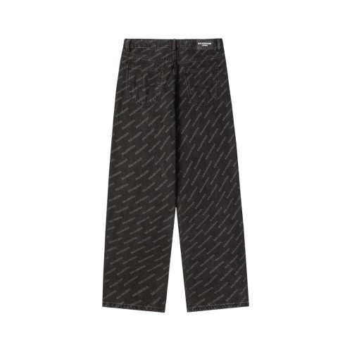 Balenciaga Luxury Brand Women Mens Pant Jeans with Original Box   