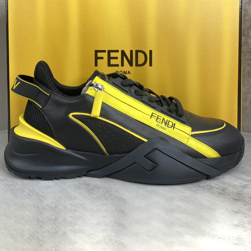 Fendi Mens Shoes Fashion Sneakers Luxury Brand Casual Fendi Flow Low-Top Sneakers Shoes for Men with Original Box Whatsapp 