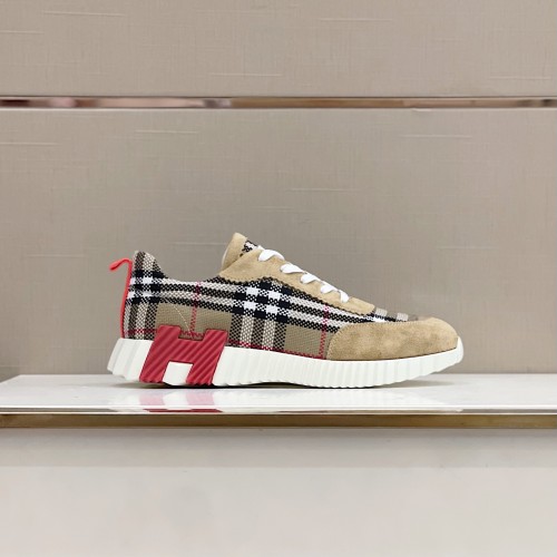 Hermes Mens Casual Shoes Fashion Sneakers Luxury Brand with Original Box