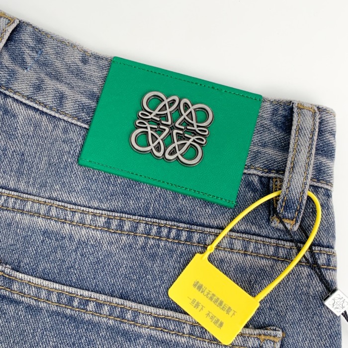 Loewe Luxury Brand Mens Jeans Pant   