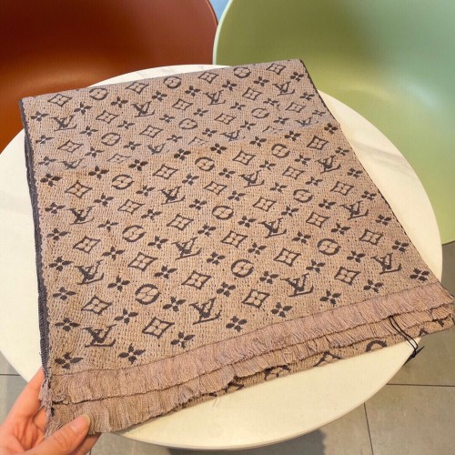 Louis Vuitton Scarves Men Womens Fashion Scarf with Original Box   