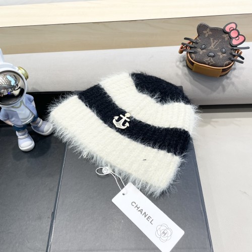 Chanel Womens Hats Luxury Brand Knit Hat with Original Box  
