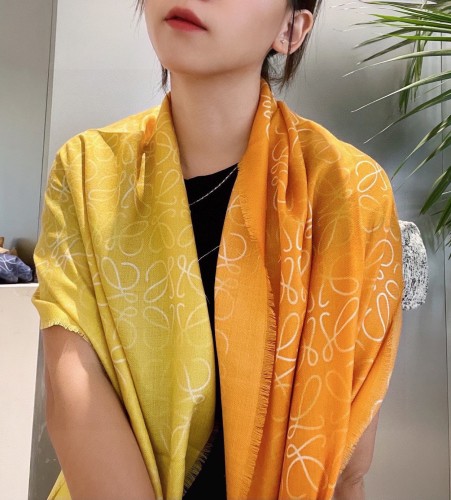 Loewe Scarves Men Womens Fashion Scarf 049