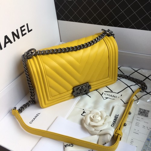 Chanel Womens Bags Crossbody Bag Luxury Brand Le Boy Chanel Handbag with Original Box