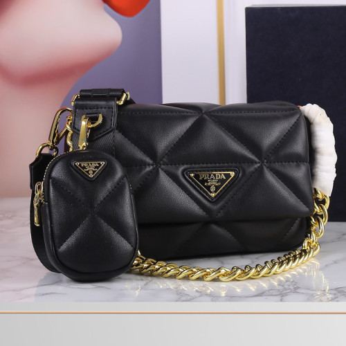 Prada Womens Bags Shoulder Bags Luxury Fashion Bags Luxury Brand with Original Box