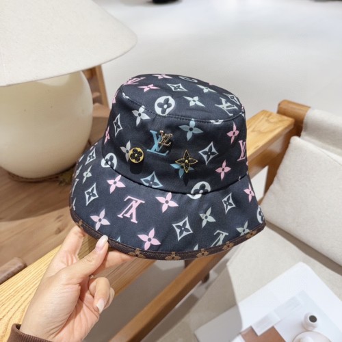 Louis Vuitton Men Womens Cap Bucket Hat Luxury Brand with Original Box  