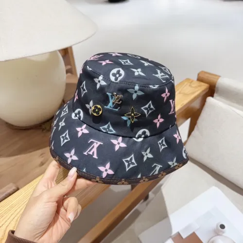 Louis Vuitton Men Womens Cap Bucket Hat Luxury Brand with Original Box  