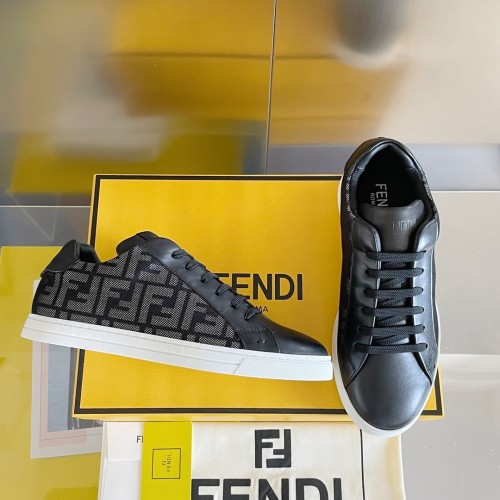 Fendi Mens Shoes Fashion Sneakers Luxury Brand Casual Shoes for Men with Original Box Whatsapp 