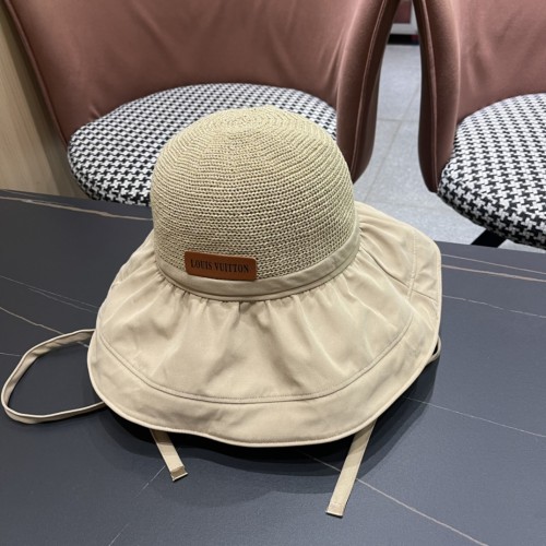 Louis Vuitton Womens Cap Bucket Hat Luxury Brand with Original Box  