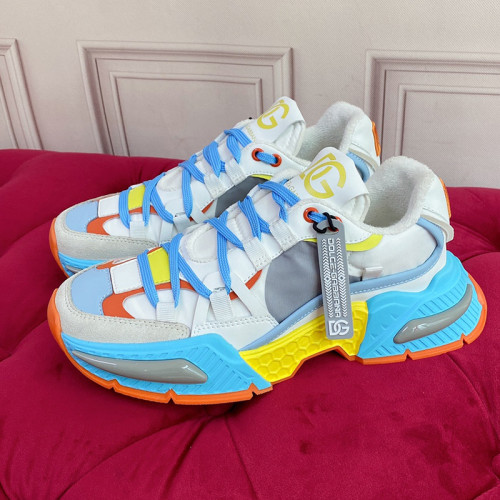 Dolce&Gabbana Womens Shoes Sneakers Luxury Brand Mixed-material Airmaster sneakers CK1984AY03389814  