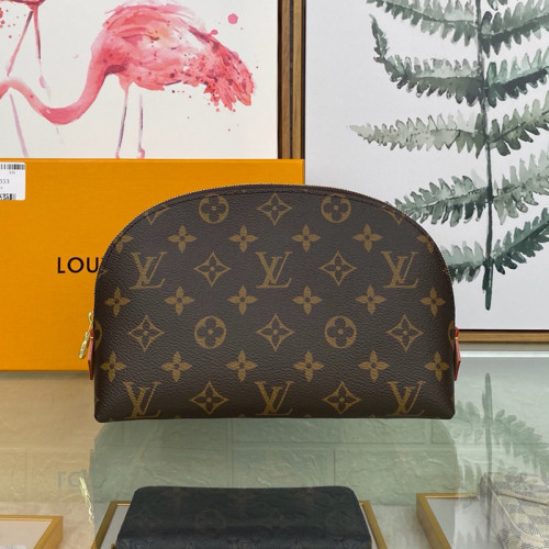 Louis Vuitton Womens Clutch Make Up Bags Luxury Fashion Type Designer LV COSMETIC POUCH GM with Original Box M47353