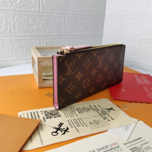 Louis Vuitton Mens Womens Wallets Purse Luxury Brand Designer Zippy WALLET M61269 with Original Box