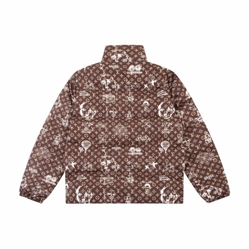 Louis Vuitton Men Womens Down Jacket Luxury Brand Mens Jackets Top Quality   