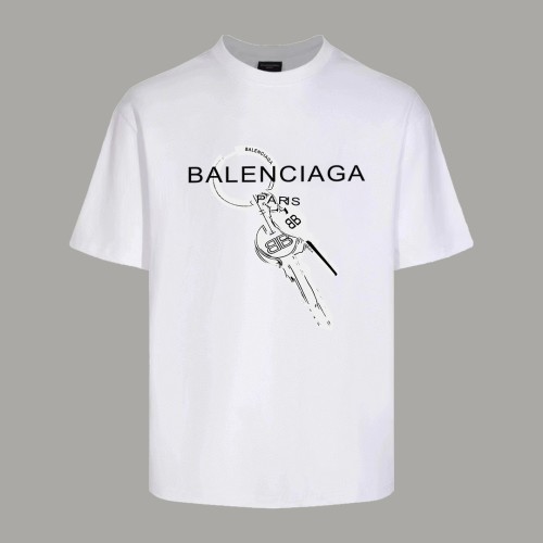 Balenciaga Luxury Brand Women Mens Short Sleeve T-Shirt   
