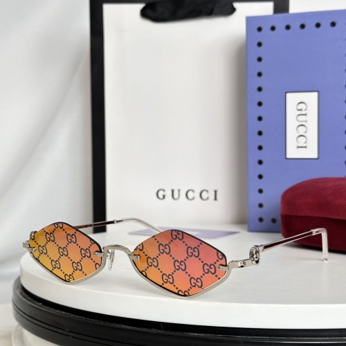 Sunglasses Luxury Brand Men Womens Sunglasses GEOMETRIC FRAME SUNGLASSES with Original Box  GG1604S