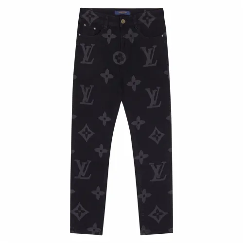 Louis Vuitton Luxury Brand Women Mens Pant Jeans   