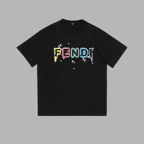 Fendi Luxury Brand Women Mens Short Sleeve T-Shirt   