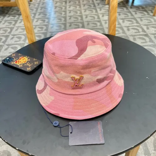 Louis Vuitton Womens Mens Cap Bucket Hat Luxury Brand with Original Box  