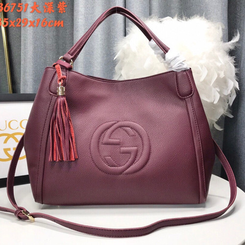 Gucci Womens Bags Shoulder Handbag Luxury Brand Gucci Double G Logo 408825 SOHO Handbags  