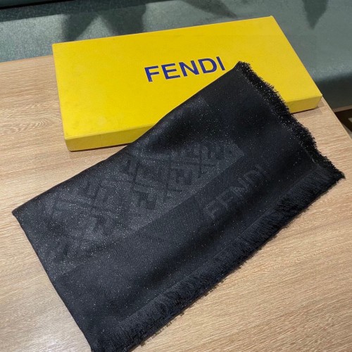 Fendi Scarves Men Womens Fashion Scarf001