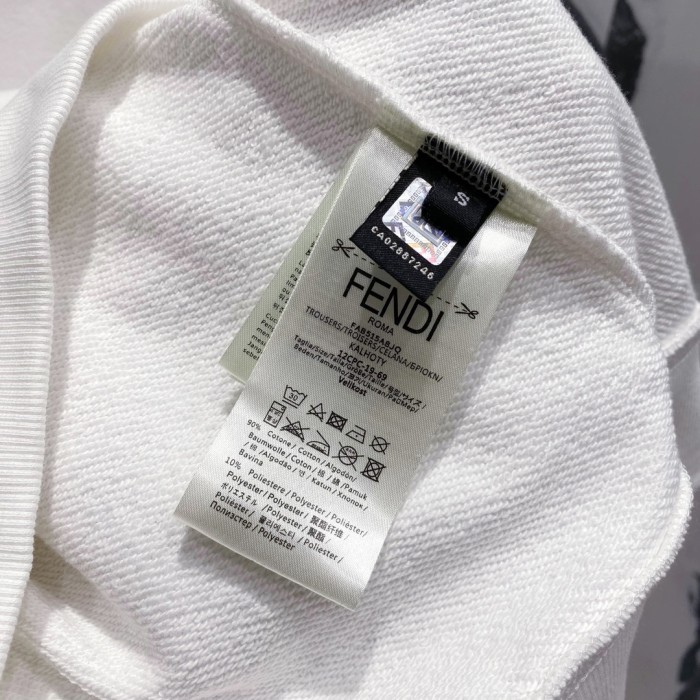 Fendi Womens Mens Sweatshirt Luxury Brand Mens Sweatshirts   
