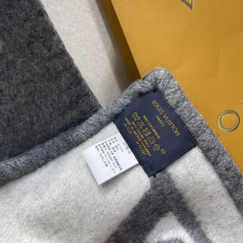 Louis Vuitton Scarves Men Womens Fashion Scarf with Original Box   