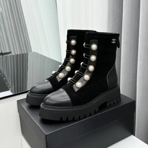 Chanel Womens Shoes Boots Luxury Brand Design with Original Box Women Fashion Ankle Boots Booties Whatsapp 