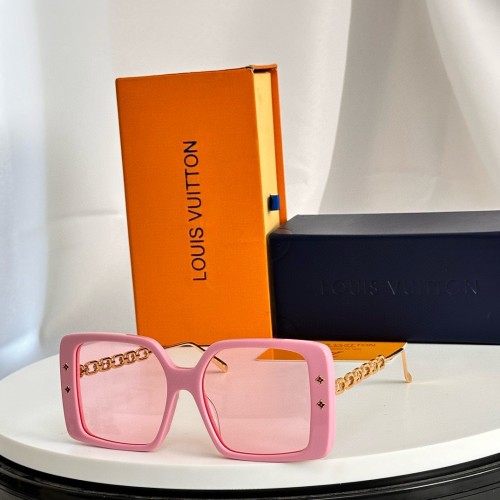 Louis Vuitton Sunglasses Luxury Brand Womens Sunglasses with Original Box  Z2107E