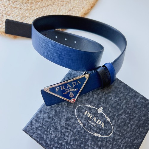 Prada Mens Belt Luxury Brand Fashion Men Belts with Original Box
